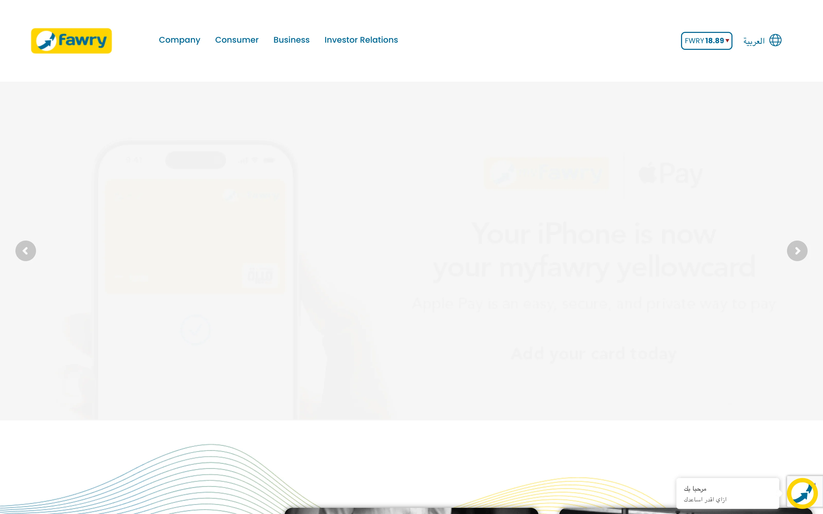 Fawry website home page